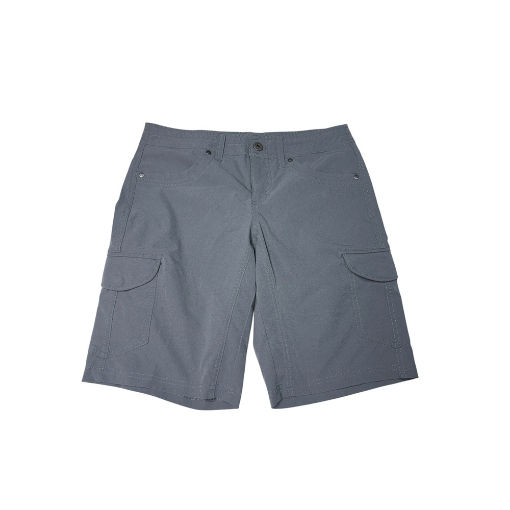 Kuhl Kontra Cargo Shorts Womens 4 Gray Hiking Outdoor Performance W28 L10"